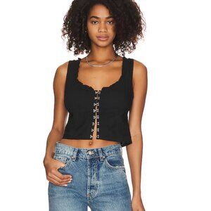 Free People Amelia Corset crop top